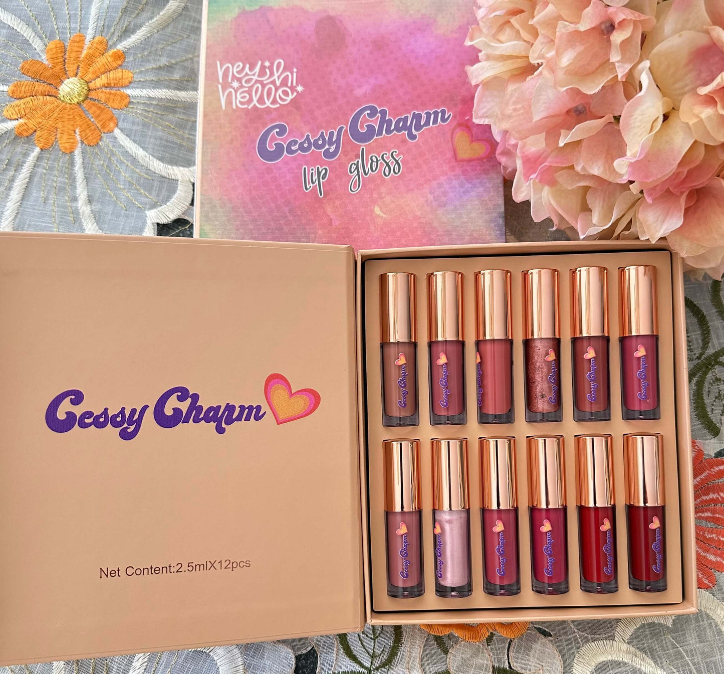 Matte Lipstick Gloss Set