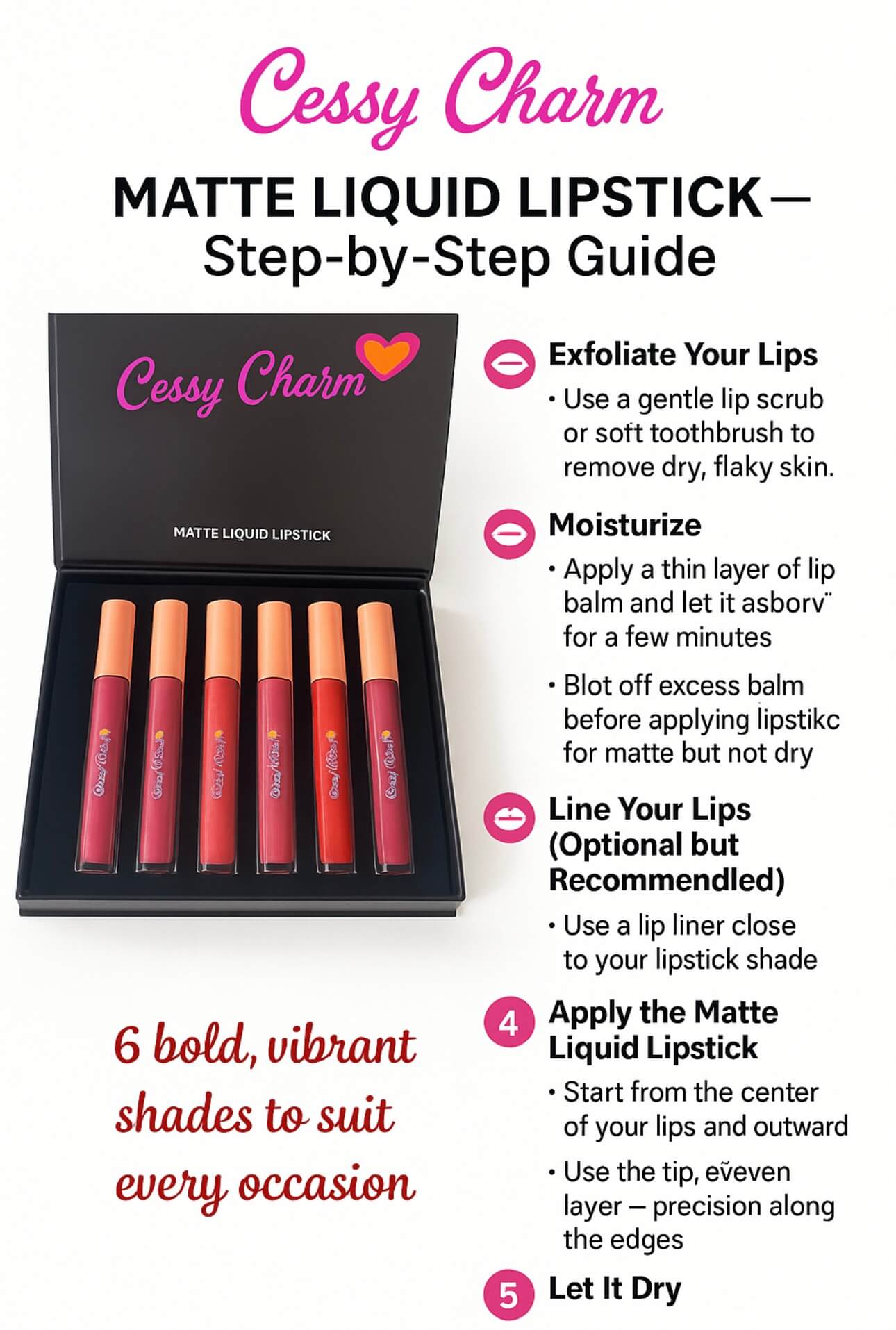 Matte Liquid Lipstick Set