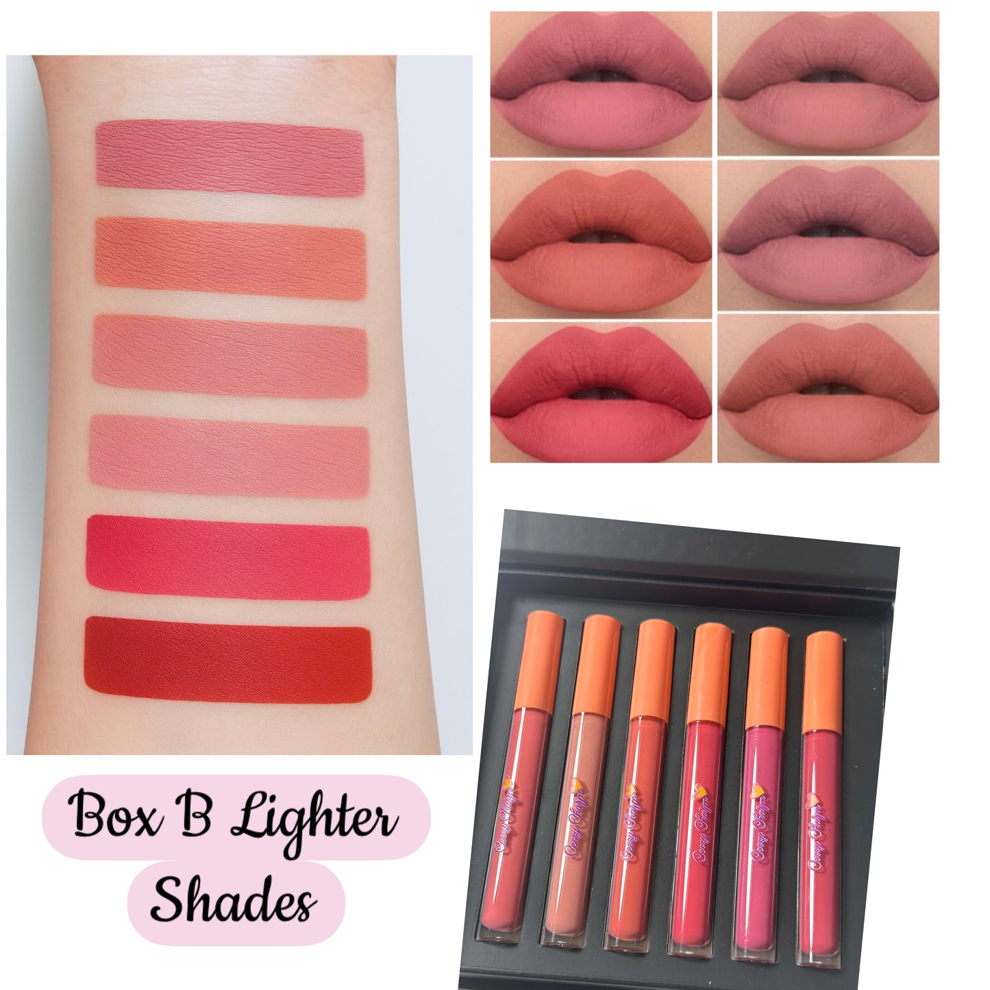 Matte Liquid Lipstick Set