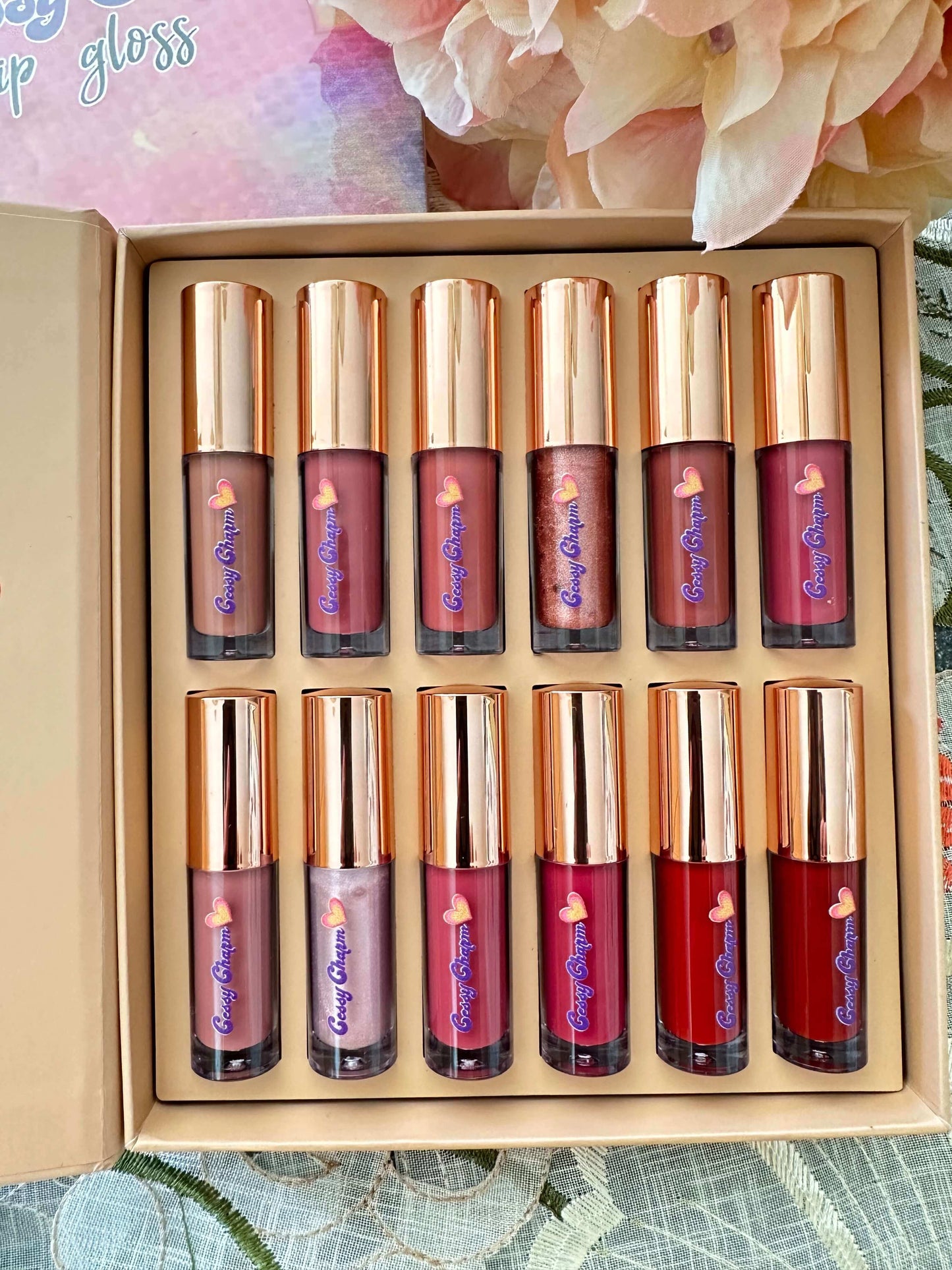 Matte Lipstick Gloss Set