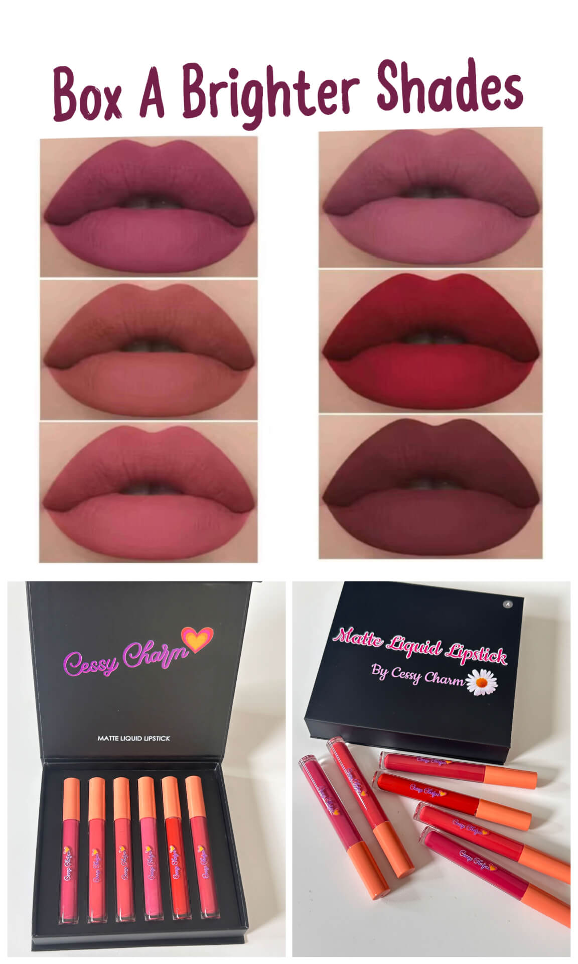 Matte Liquid Lipstick Set