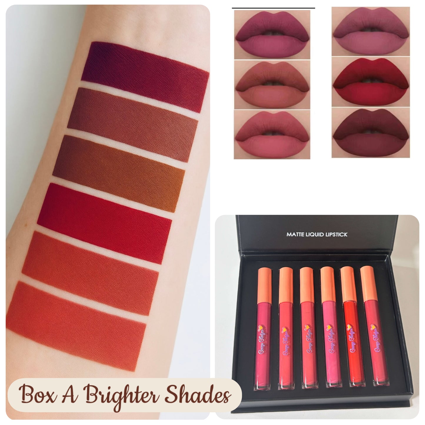 Matte Liquid Lipstick Set