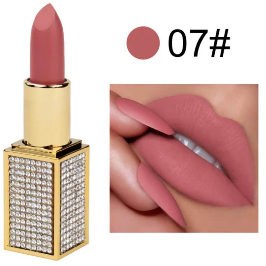 Silky Sensual Matte Lipstick - Cessy Charm Cosmetics